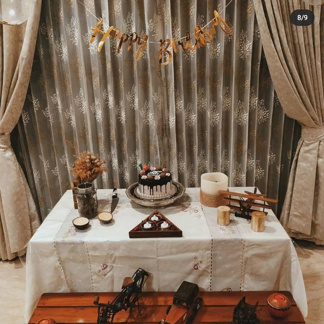 Elegant dessert table styled for an event